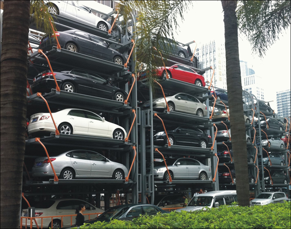 Rotary parking system